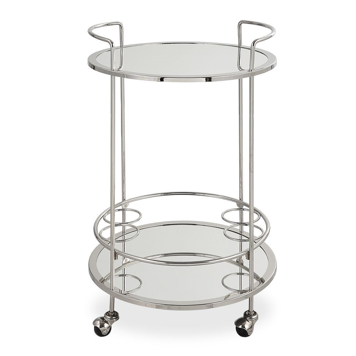 Spritz Bar Cart - compact bar cart for small spaces and home entertainment | Image 2 | InSTYLE Home & Rugs