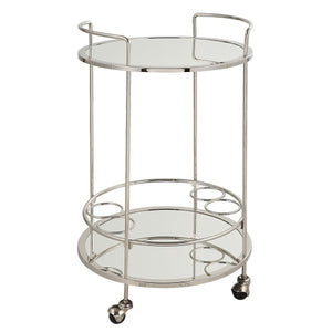 Spritz Bar Cart - compact bar cart for small spaces and home entertainment | Image 3 | InSTYLE Home & Rugs
