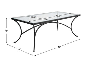 Alayna Coffee Table, Black - functional centerpieces for homes | Image 9 | InSTYLE Home & Rugs