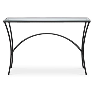 Alayna Console Table, Black - slim tables for entryways | Image 2 | InSTYLE Home & Rugs