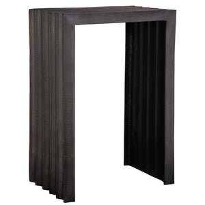 In The Groove Accent Table - small accent table with storage for a clutter-free space | Image 4 | InSTYLE Home & Rugs