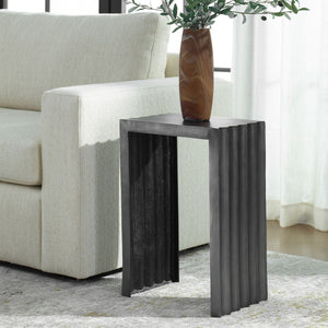 In The Groove Accent Table - small accent table with storage for a clutter-free space | Image 1 | InSTYLE Home & Rugs
