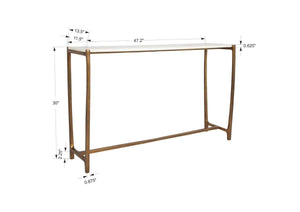 Affinity Console Table, 2 CARTONS - elegant console table for modern living room decor | Image 6 | InSTYLE Home & Rugs