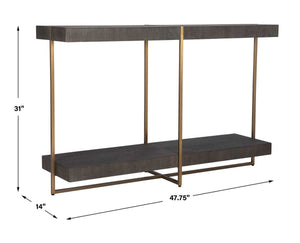 Taja Console Table - elegant console table for modern living room decor | Image 6 | InSTYLE Home & Rugs
