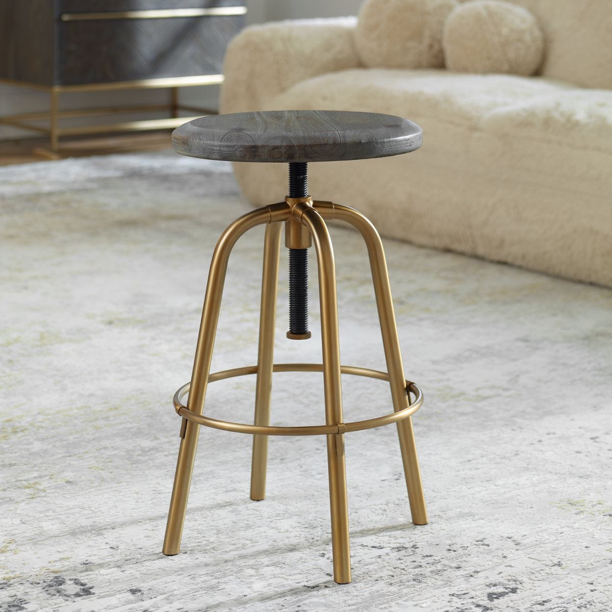Revolve Counter Stool - perfect for modern counters | Image 1 | InSTYLE Home & Rugs