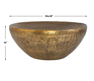 Gilded Dome Coffee Table - functional centerpieces for homes | Image 7 | InSTYLE Home & Rugs