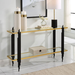 Empire Console Table - elegant console table for modern living room decor | Image 3 | InSTYLE Home & Rugs