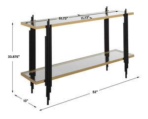 Empire Console Table - elegant console table for modern living room decor | Image 7 | InSTYLE Home & Rugs