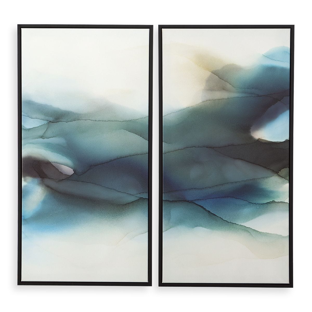 September Desert Framed Canvases, S/2 - bold and creative art for unique interior décor | Image 1 | InSTYLE Home & Rugs