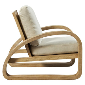 Barbora Accent Chair - modern accent chair with comfortable cushioning and sleek design | Image 4 | InSTYLE Home & Rugs