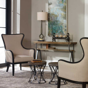 Sandy Wing Chair - durable construction for long-lasting use | Image 12 | InSTYLE Home & Rugs