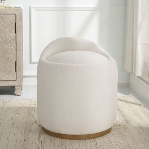 Swirl Swivel Ottoman - perfect footrests with style | Image 3 | InSTYLE Home & Rugs