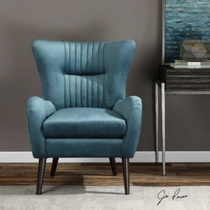 Dax Accent Chair - compact accent chair for adding personality to any room | Image 6 | InSTYLE Home & Rugs