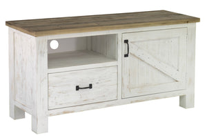 Provence Small Media Unit - compact media unit for small spaces with a stylish design | Image 1 | InSTYLE Home & Rugs