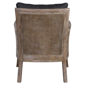 Encore Armchair, Gray - modern accent armchair for stylish interiors | Image 5 | InSTYLE Home & Rugs