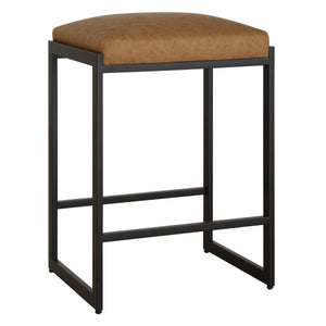 Atticus Counter Stool, Black - ergonomic design for comfort | Image 4 | InSTYLE Home & Rugs