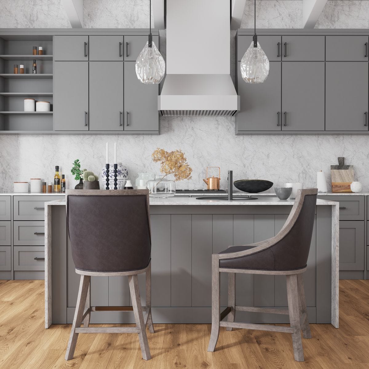 Elowen Counter Stool - ergonomic design for comfort | Image 1 | InSTYLE Home & Rugs