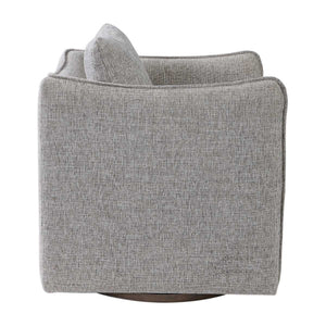 Corben Swivel Chair, Stone - variety of styles from classic to contemporary | Image 9 | InSTYLE Home & Rugs