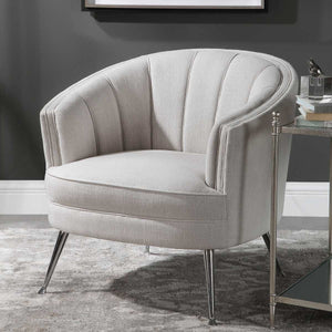 Janie Accent Chair - modern accent chair with comfortable cushioning and sleek design | Image 1 | InSTYLE Home & Rugs