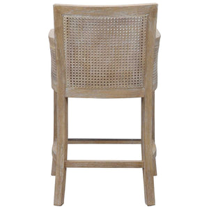 Encore Counter Stool, Natural - sleek stools for kitchen bars | Image 4 | InSTYLE Home & Rugs