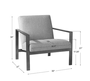 Wills Accent Chair - compact accent chair for adding personality to any room | Image 9 | InSTYLE Home & Rugs