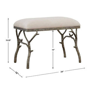 Lismore Small Bench - durable bench with modern style | Image 6 | InSTYLE Home & Rugs