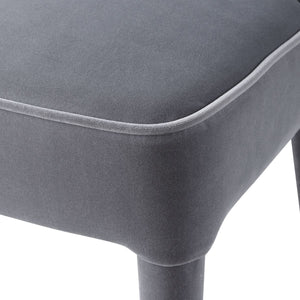 Brie Armless Chair, Gray, 2 Per Box, Priced Each - durable construction for long-lasting use | Image 5 | InSTYLE Home & Rugs