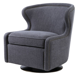 Biscay Swivel Chair - durable construction for long-lasting use | Image 3 | InSTYLE Home & Rugs