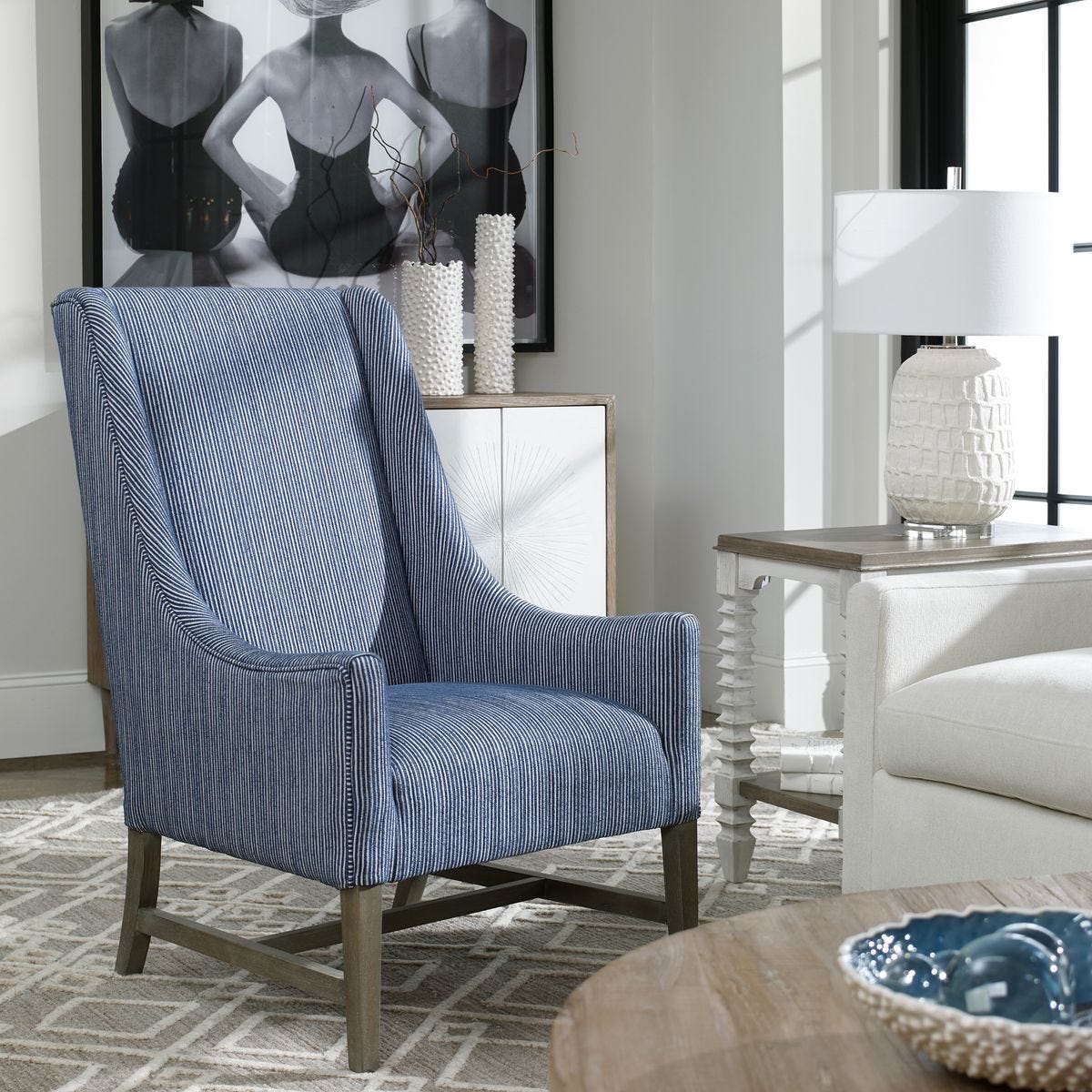 Galiot Accent Chair - stylish accent chair to elevate your living room decor | Image 1 | InSTYLE Home & Rugs