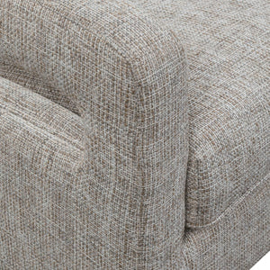 O'Brien Armchair, Stone - cozy armchair for reading and relaxation | Image 4 | InSTYLE Home & Rugs