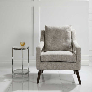 O'Brien Armchair, Stone - cozy armchair for reading and relaxation | Image 6 | InSTYLE Home & Rugs