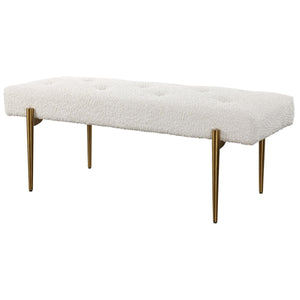 Olivier Bench, Natural - stylish bench for any space | Image 4 | InSTYLE Home & Rugs