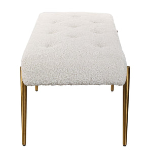 Olivier Bench, Natural - stylish bench for any space | Image 5 | InSTYLE Home & Rugs