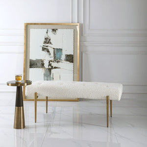 Olivier Bench, Natural - stylish bench for any space | Image 8 | InSTYLE Home & Rugs