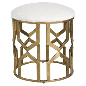 Trellis Accent Stool - compact and stylish design | Image 4 | InSTYLE Home & Rugs