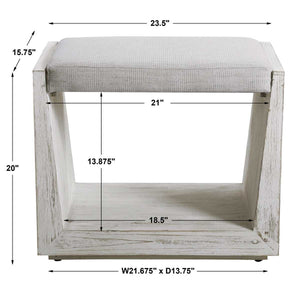 Cabana Small Bench - stylish bench for any space | Image 7 | InSTYLE Home & Rugs
