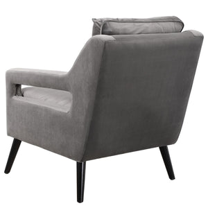 O'Brien Armchair, Gray - modern accent armchair for stylish interiors | Image 5 | InSTYLE Home & Rugs
