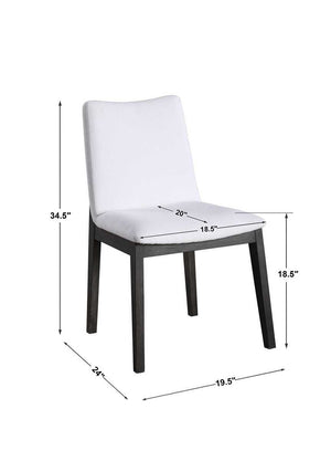 Delano Armless Chair, Espresso, 2 Per Box, Priced Each - durable construction for long-lasting use | Image 8 | InSTYLE Home & Rugs