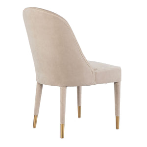 Brie Armless Chair, Champagne, 2 Per Box, Priced Each - variety of styles from classic to contemporary | Image 6 | InSTYLE Home & Rugs