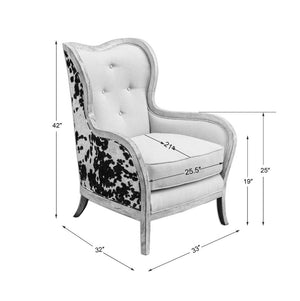 Chalina Armchair - upholstered armchair with padded comfort | Image 6 | InSTYLE Home & Rugs