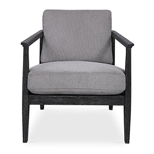 Brunei Accent Chair, Gray - compact accent chair for adding personality to any room | Image 2 | InSTYLE Home & Rugs