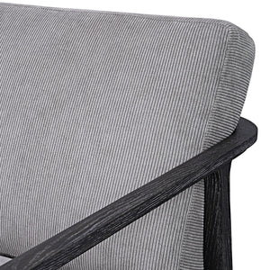 Brunei Accent Chair, Gray - compact accent chair for adding personality to any room | Image 7 | InSTYLE Home & Rugs