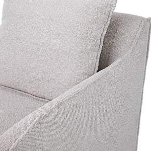 Welland Swivel Chair - durable construction for long-lasting use | Image 6 | InSTYLE Home & Rugs