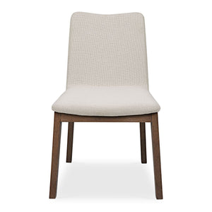 Delano Armless Chair, Walnut, 2 PER BOX, Priced Each - durable construction for long-lasting use | Image 2 | InSTYLE Home & Rugs