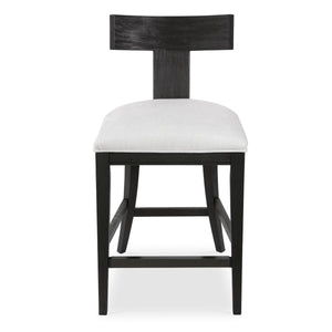 Idris Counter Stool, Charcoal - ergonomic design for comfort | Image 2 | InSTYLE Home & Rugs