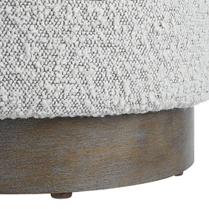 Avila Ottoman, Gray - chic ottoman for living rooms | Image 4 | InSTYLE Home & Rugs