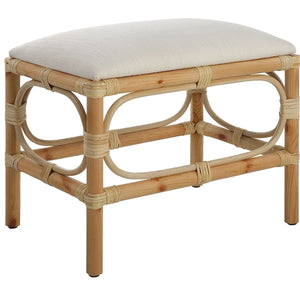 Laguna Small Bench, White - stylish bench for any space | Image 4 | InSTYLE Home & Rugs