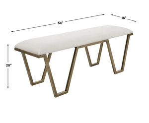 Farrah Bench - stylish bench for any space | Image 8 | InSTYLE Home & Rugs