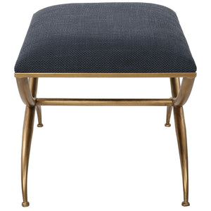 Crossing Small Bench, Navy - perfect for entryways or patios | Image 4 | InSTYLE Home & Rugs