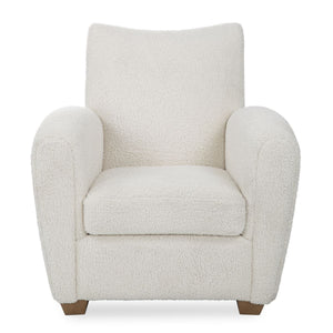 Teddy Accent Chair, Natural - compact accent chair for adding personality to any room | Image 2 | InSTYLE Home & Rugs